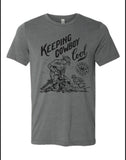 Keeping Cowboy Cool Men's Vintage T-Shirts